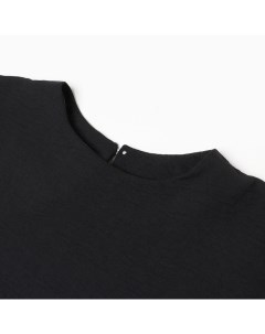 Костюм для девочки футболка брюки цвет чёрный рост 146 см Be friends