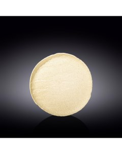 Тарелка круглая Wilmax d 20 5 см цвет песочный Wilmax england