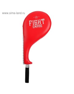 Лапа ракетка тренировочная цвет красный Fight empire