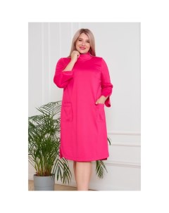 Платье женское размер 58 цвет розовый Luxury plus