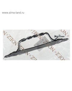 Ручка скоба Декор 1 РС80 S цвет черный матовый Noez
