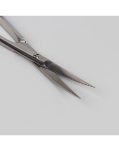 Ножницы маникюрные для кутикулы загнутые 11 см цвет серебристый НСС 6L Silver star
