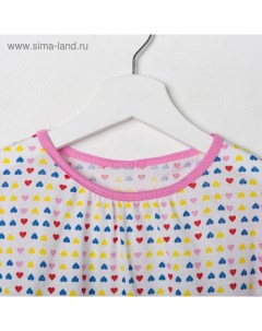 Пижама для девочки цвет микс рост 104 110 см Tusi