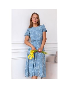 Платье женское размер 48 цвет голубой 5631 Open-style