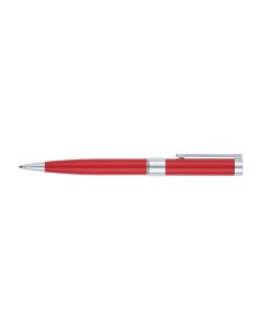 Ручка шариковая GAMME CLASSIC корпус латунь лакированная отделка латунь и хром чернила синие красная Pierre cardin