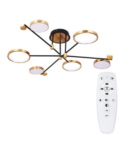 Светильник потолочный Holly A1364PL-6PB (1*60Вт, 3000-6400К, LED) Arte lamp