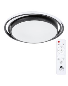 Светильник потолочный Sonny A2688PL-1BK (1*100Вт, 3000-6000К, LED) Arte lamp