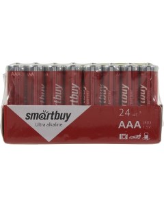 Батарейки SBBA 3A24S Ultra Alkaline LR03 4S уп 24 шт Smartbuy