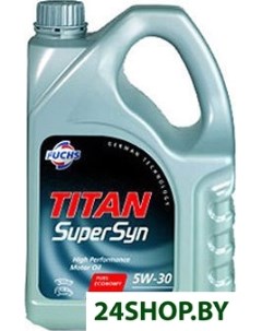 Моторное масло Titan Supersyn 5W 30 4л Fuchs