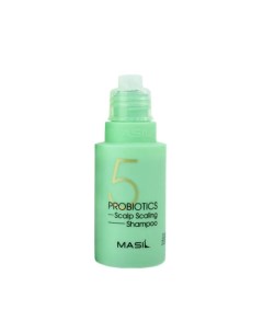Глубокоочищающий шампунь с пробиотиками 5 Probiotics Scalp Scaling Shampoo 50 Masil