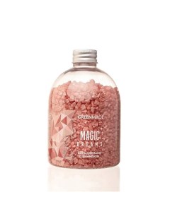 Соль для ванн с шиммером розовая Magic Dreams слива и сакура 500 Greenmade