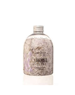 Соль для ванн Lavender Dreams с цветами лаванды 500 Greenmade