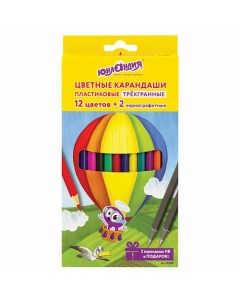 Карандаши цветные Воздушный шар Юнландия