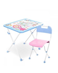 Комплект мебели с детским столом Маша и Медведь с азбукой ММД1 МА Ника