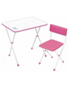Комплект мебели с детским столом КНД1 Р розовый Ника