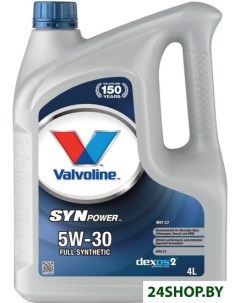 Моторное масло SynPower MST C3 5W 30 4л Valvoline