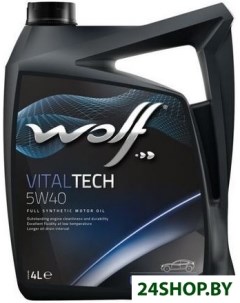 Моторное масло Vital Tech 5W 30 4л Wolf