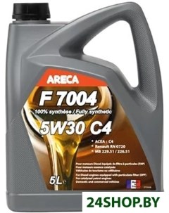 Моторное масло F7004 5W 30 C4 5л 11142 Areca