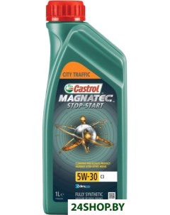 Моторное масло Magnatec Stop Start C3 5W 30 1л Castrol