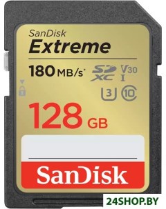 Карта памяти Extreme SDXC SDSDXVA 128G GNCIN 128GB Sandisk