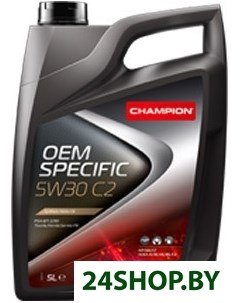 Моторное масло OEM Specific C2 5W 30 5л Champion
