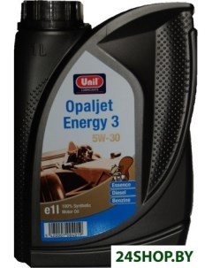 Моторное масло Opaljet energy 3 5W 30 1л Unil