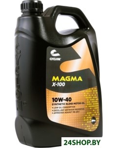 Моторное масло Magma X 100 10W 40 4л Cyclon