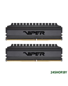 Оперативная память Patriot Viper 4 Blackout 2x32GB DDR4 PC4 28800 PVB464G360C8K Patriot (компьютерная техника)