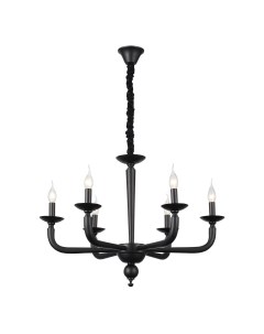Люстра подвесная SL1114.403.06 черный (6*40Вт, E14) St luce