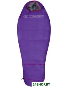 Спальный мешок Walker Flex 150 R правая молния фиолетовый Trimm