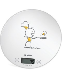 Кухонные весы VT 8018 W Vitek