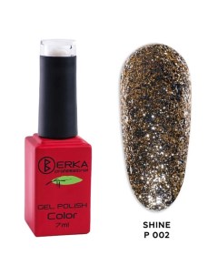 Гель лак для ногтей Shine P Berka
