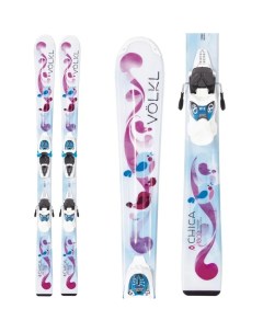 Горные лыжи с креплениями 12 13 Chica Flat кр Marker M 7 0 Volkl