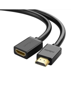 Кабель HDMI HD107 Male To Female HDMI 2 0 удлинитель 2 0м черный 10142 Ugreen