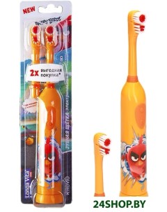 Электрическая зубная щетка Angry Birds KAB 1 оранжевый Longa vita