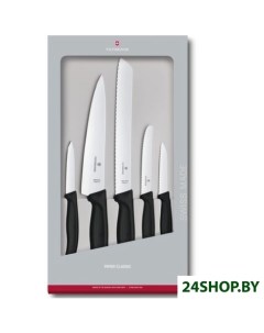 Набор ножей Swiss Classic Kitchen 6 7133 5G черный Victorinox