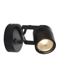 Светильник настенно-потолочный/спот Mizar A1311AP-1BK (1*50Вт, GU10) Arte lamp