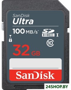 Карта памяти Ultra SDHC SDSDUNR 032G GN3IN 32GB Sandisk