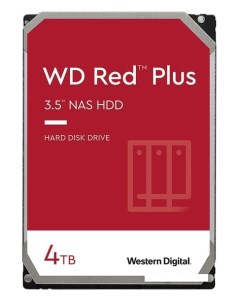 Жесткий диск WD Original SATA III 4Tb WD40EFZX NAS Red Plus Western digital (wd)