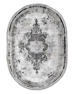 Ковер (1,2х1,7) LIPARIS LP362-GREY-BLACK-OVAL Safyun