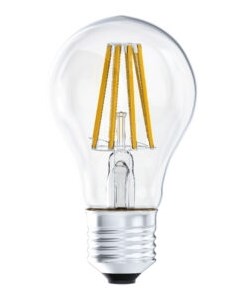 Лампа светодиодная филаментая А60 6Вт Е27 3000К LED F A60 6W 3000K E27 Horizont
