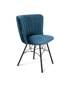 Стул SHT-ST36-1/S100 артикул СТ-390 тихий океан/чёрный муар Sheffilton