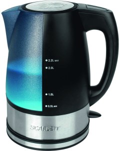 Электрочайник Scarlett SC-1020 (черный)