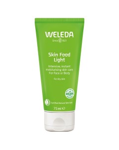 Увлажняющий крем для сухой кожи лица и тела Skin Food Light 75 Weleda
