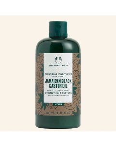 Очищающий питательный кондиционер Jamaican Black Castor Oil для кудрявых волос 400 The body shop