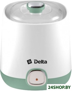 Йогуртница DL 8400 белый с серо зеленым Delta