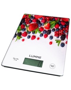 Весы кухонные LU 1340 лесная ягода Lumme