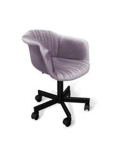 Стул подъемно-поворотный SHT-ST31-С1/S120M артикул СТ-465 ледяная лаванда/черный муар Sheffilton