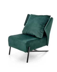 Кресло VICTUS темно зеленый черный Halmar