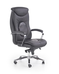 Кресло компьютерное QUAD черный/хром Halmar